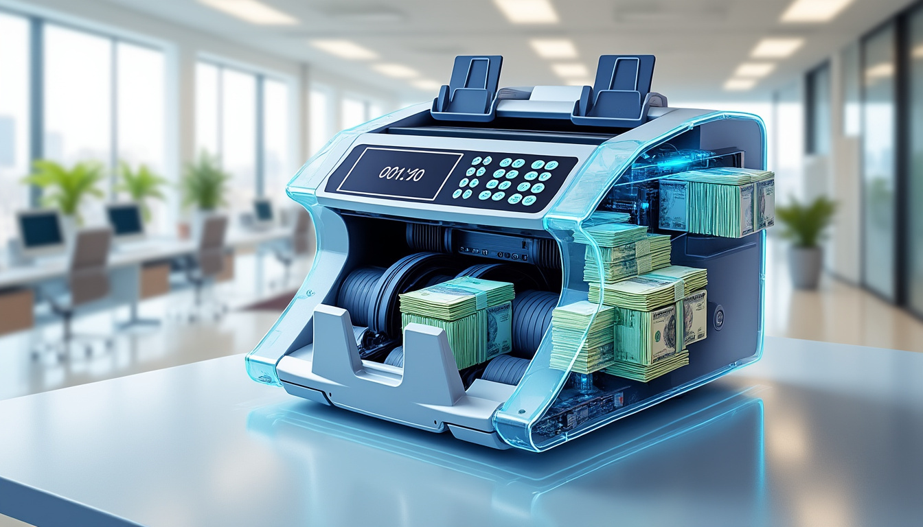 Comment fonctionne une machine compteuse de billets ?