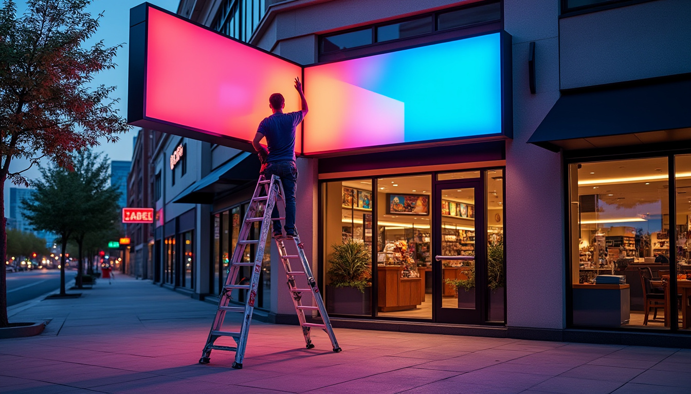 Comment installer une enseigne lumineuse pour attirer plus de clients ?
