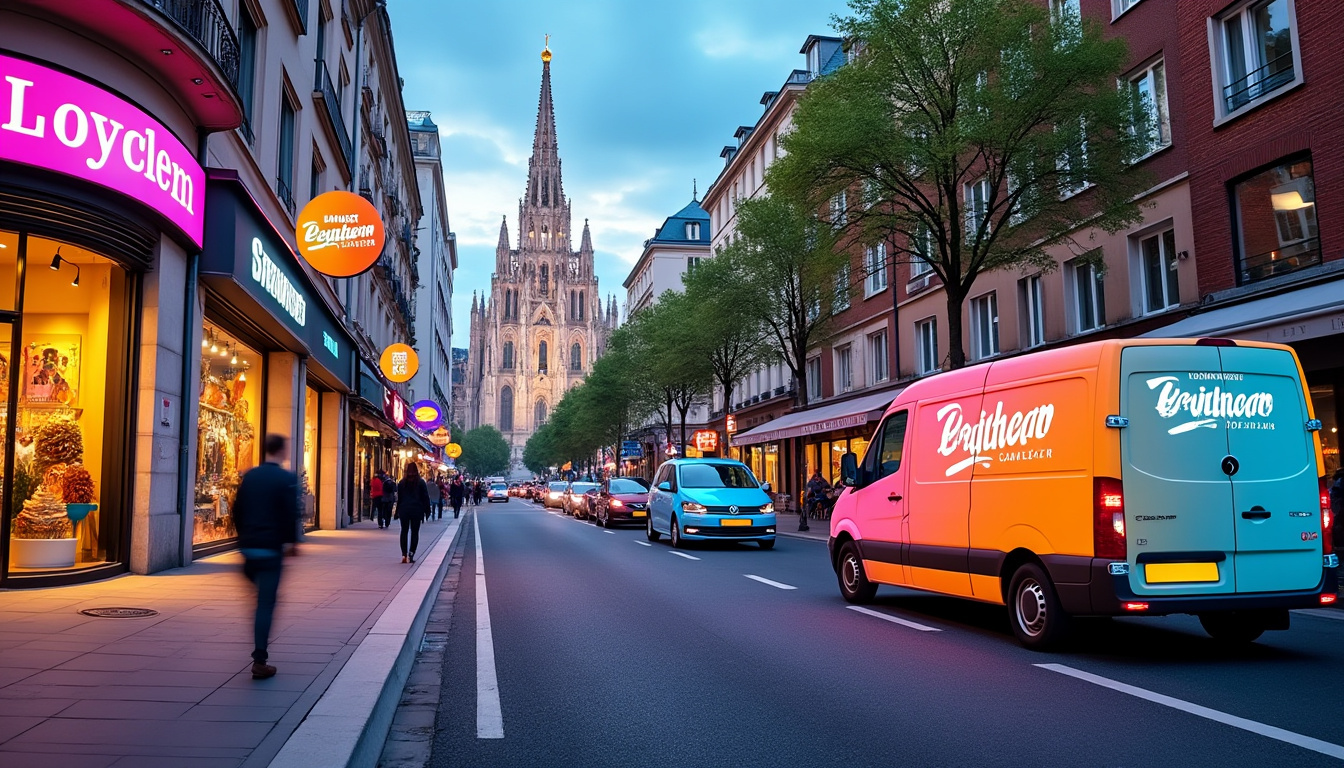 Comment optimiser sa communication visuelle avec des enseignes et du flocage à Lyon ?
