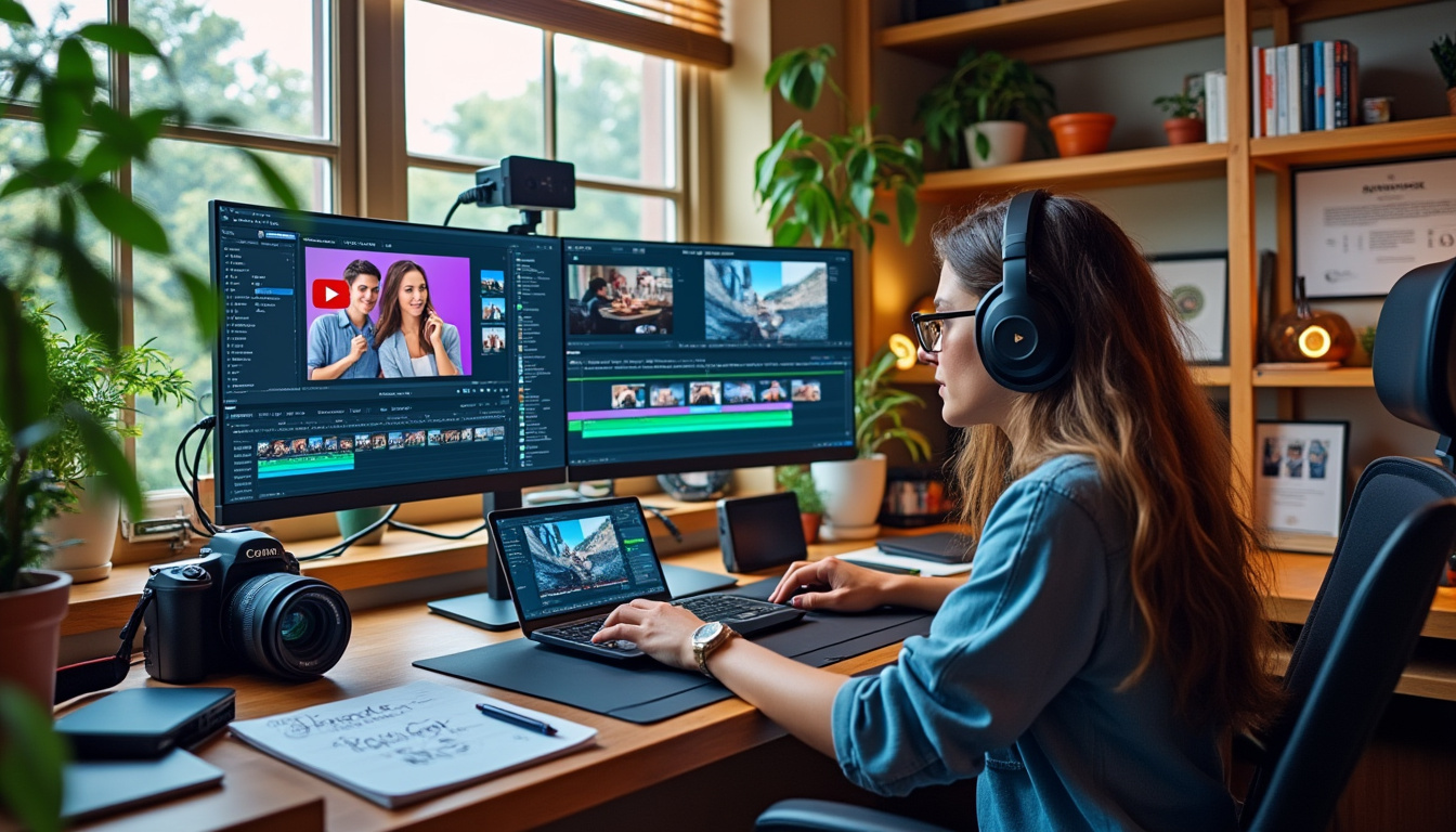 Comment devenir un monteur vidéo spécialisé pour YouTube ?