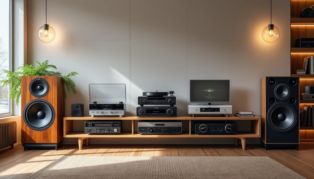 découvrez l'évolution de l'audio domestique, de ses débuts à ses innovations actuelles, et explorez les tendances qui façonneront son avenir.