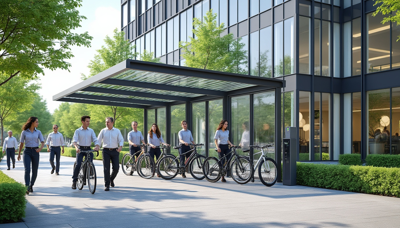 Quels sont les avantages d’installer un abri vélo au sein de votre entreprise ?